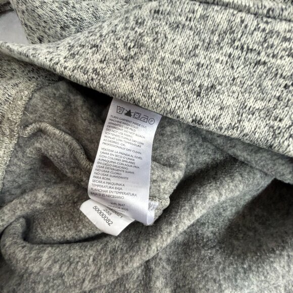 Eddie Bauer Men’s Radiator Fleece Snap Mock Pullover Outdoor Gray Heather Medium - Picture 5 of 8
